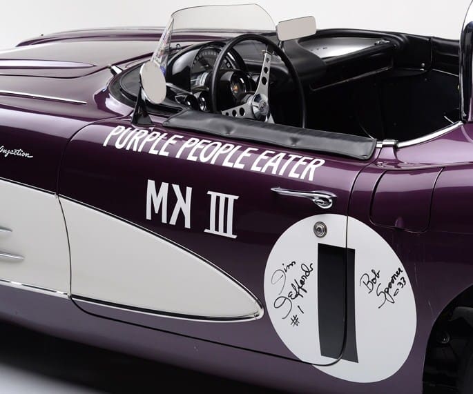 ‘Purple People Eater’ Corvette heads for Barrett-Jackson auction