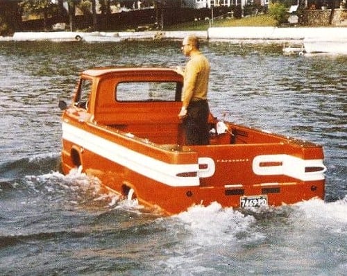 Unique Corvair truck/boat prototype going to Mecum’s Kissimmee sale (or does this make it a sail?)