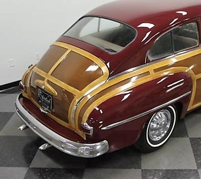 1950 Plymouth Club Coupe custom woodie