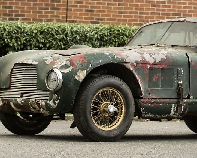 Historic but decrepit, Aston Martin scores at Bonhams auction