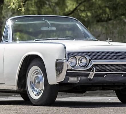 Jackie Kennedy’s ’61 Lincoln convertible set for Mecum auction