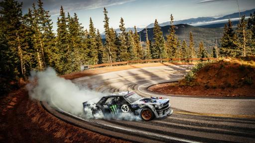 Somewhat modified 1965 Ford Mustang ‘hoonigans’ Pikes Peak