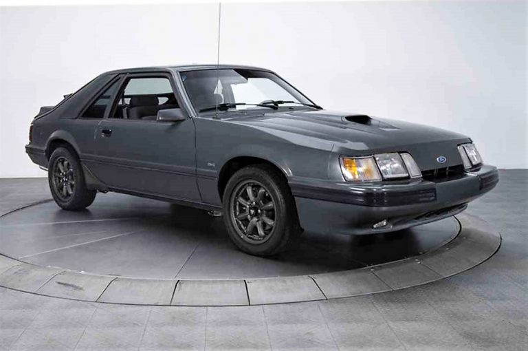 Rare, low-mileage ’86 Ford Mustang SVO