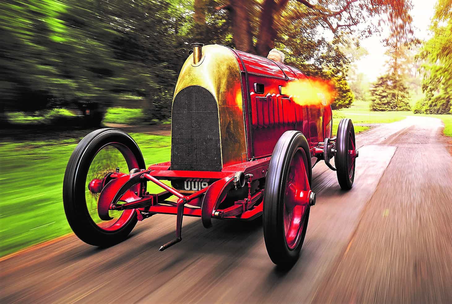 Beast of Turin: the flame throwing 1910 Fiat will be driven at London show