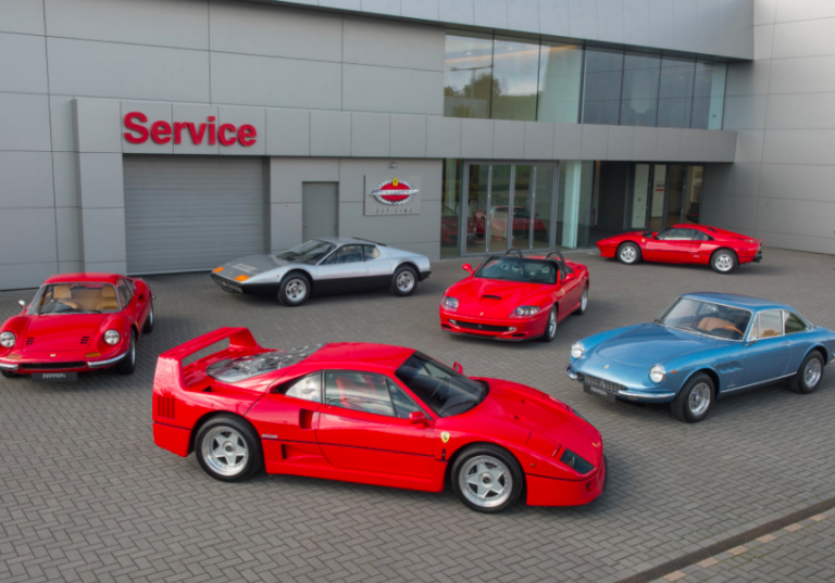 Select Ferrari dealers now authorized to maintain and repair older Ferraris