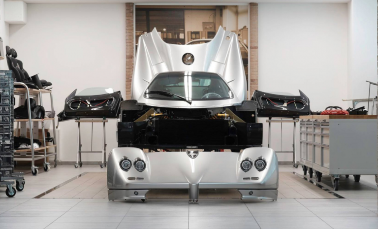 Take a look behind the scenes at the Pagani restoration program