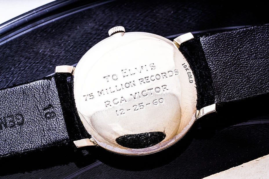 Elvis Presley engraved wristwatch to be auctioned in Geneva | ClassicCars
