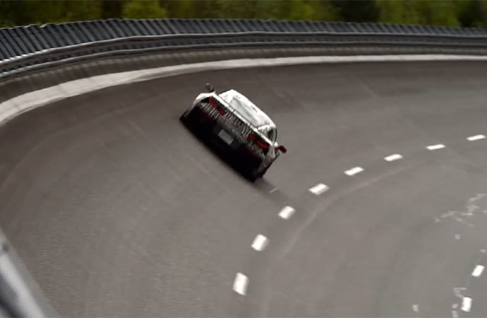 Watch newest Corvette ZR1 top 210 mph on German track