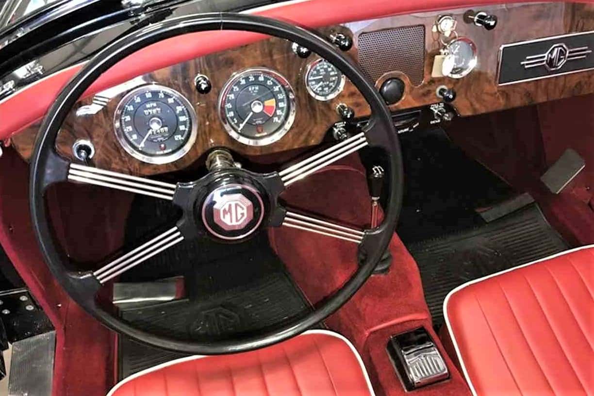 Classic 1960s sports cars, such as this MGA, can only be driven with three peddles | ClassicCars.com photos