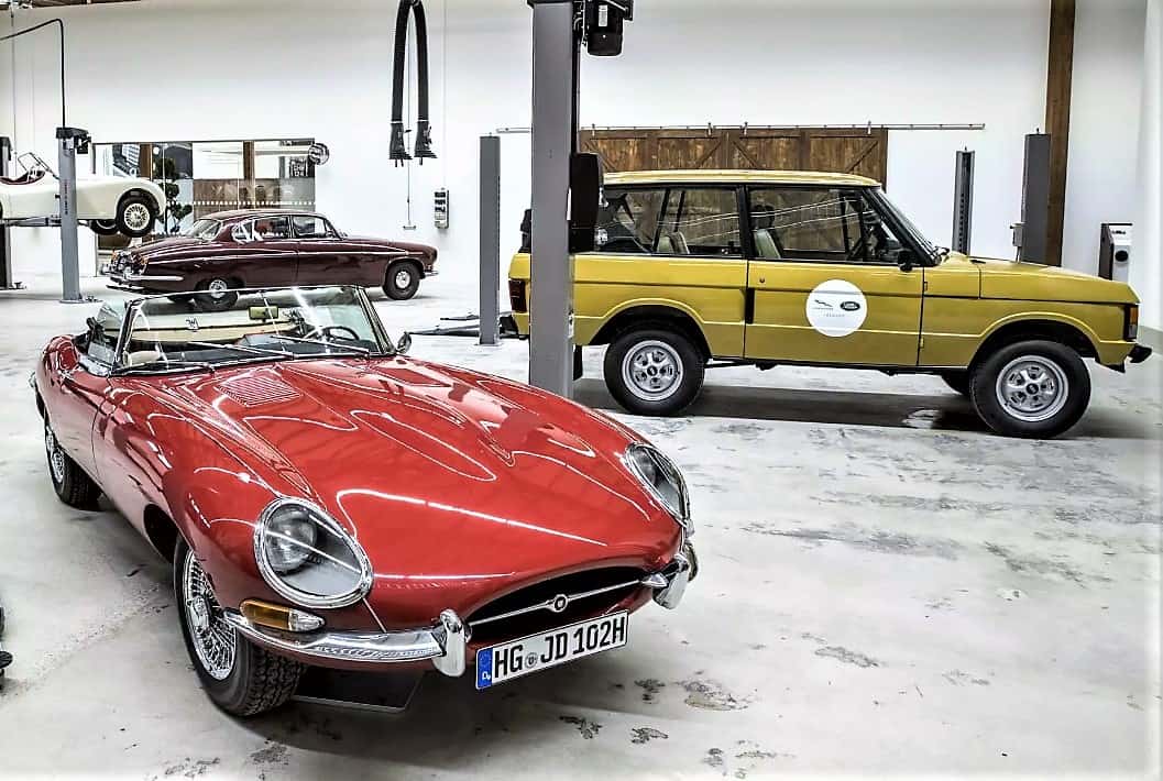 The German site specializes in all aspects of vintage Jaguars and Land Rovers | Jaguar Land Rover Classic