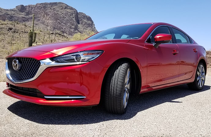 For its 2018 model, Mazda finally gave its 6 sedan the turbocharger it deserved and it's a blast to take on a weekend road trip. | Carter Nacke photo