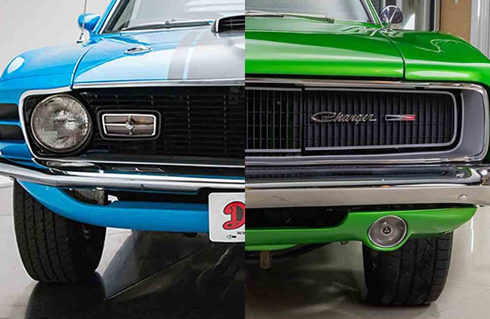 Charger, Mustang are America's most-searched muscle cars