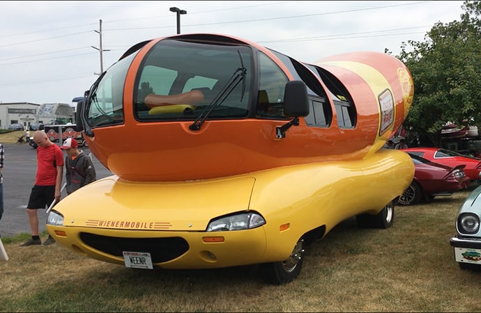 Famed Oscar Mayer Wienermobile marks 82 years on the road
