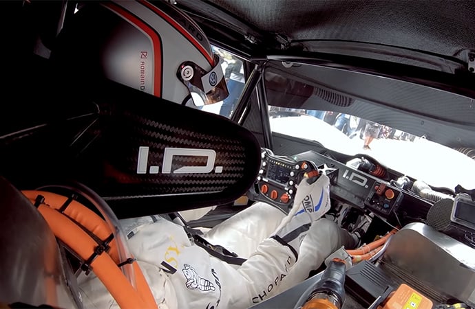A newer, better video from Volkswagen of the record Pike's Peak climb has been released. | Screenshot