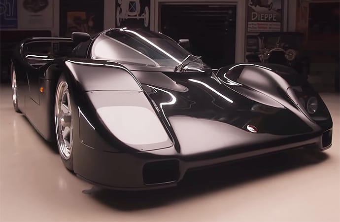 This 1993 Porsche Schuppan 962CR is one of just five left in the world. | Screenshot