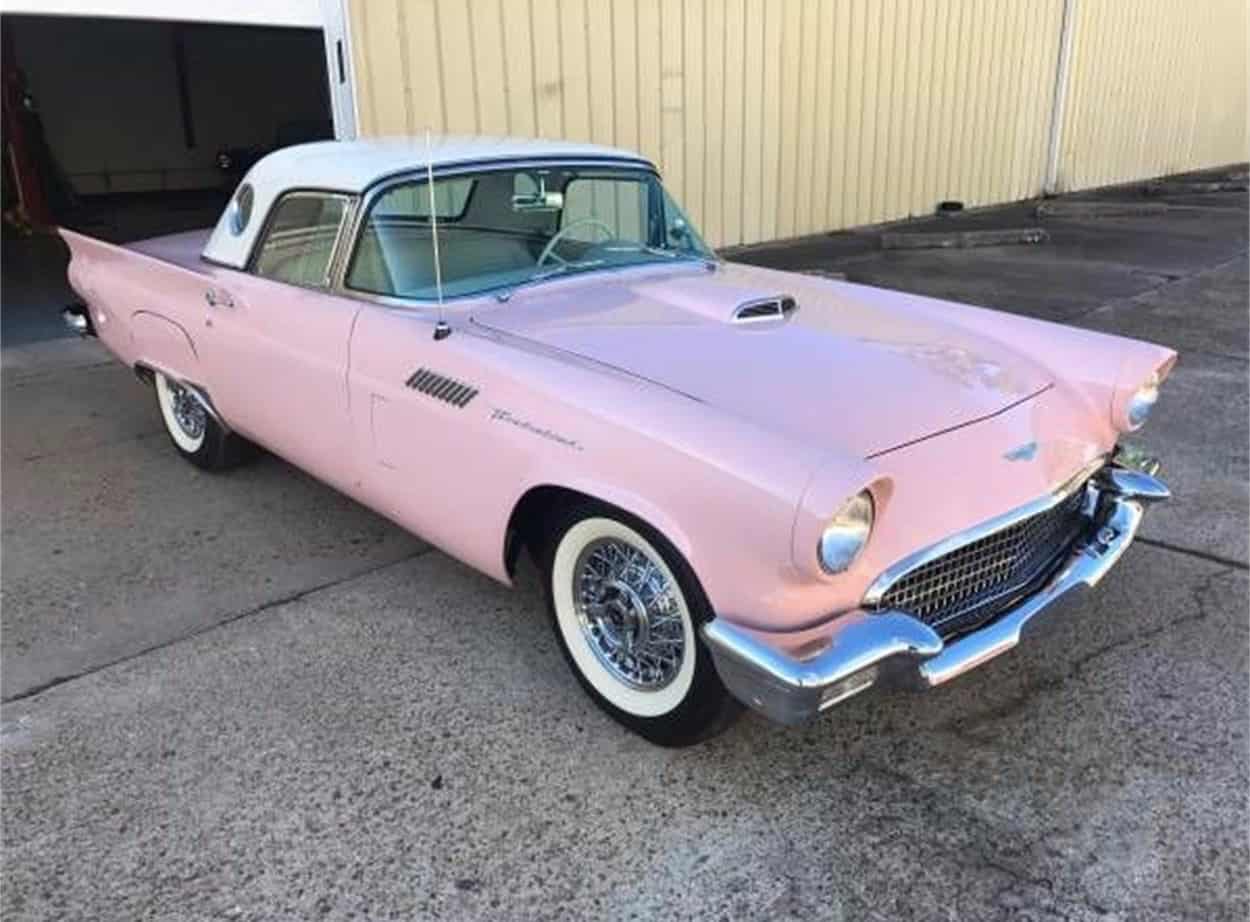 Dusk Rose is what Ford called pastel pink on '57 Thunderbird
