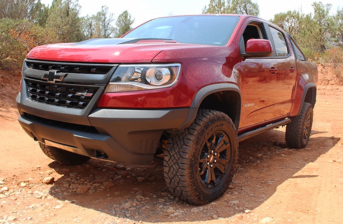 The 2018 Chevrolet Colorado ZR2 Dusk Edition will turn heads and get you down some rough trails. | Kristen Keogh photo