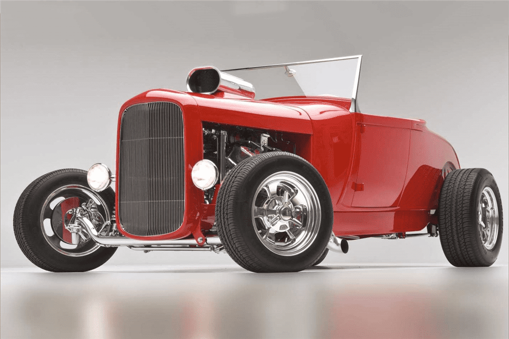 Bidders will have a chance to take this custom 1932 Ford Roadster home. | Barrett-Jackson photo