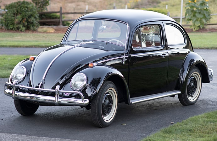 This practically brand-new 1964 Volkswagen Beetle carries a $1 million price tag, which would make it the most expensive Beetle of all time. | Burback Motors photo