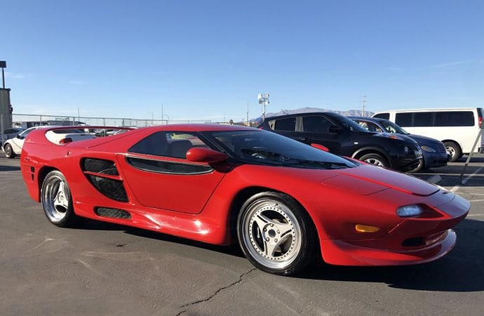 One of 14 Vector M12s produced to be on auction block