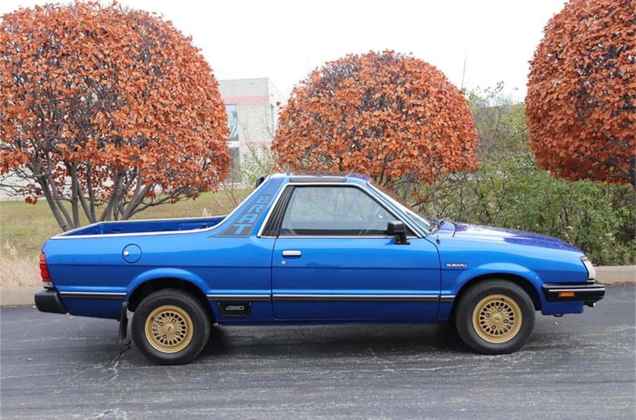 Remember the Subaru Brat with seats in the pickup bed?