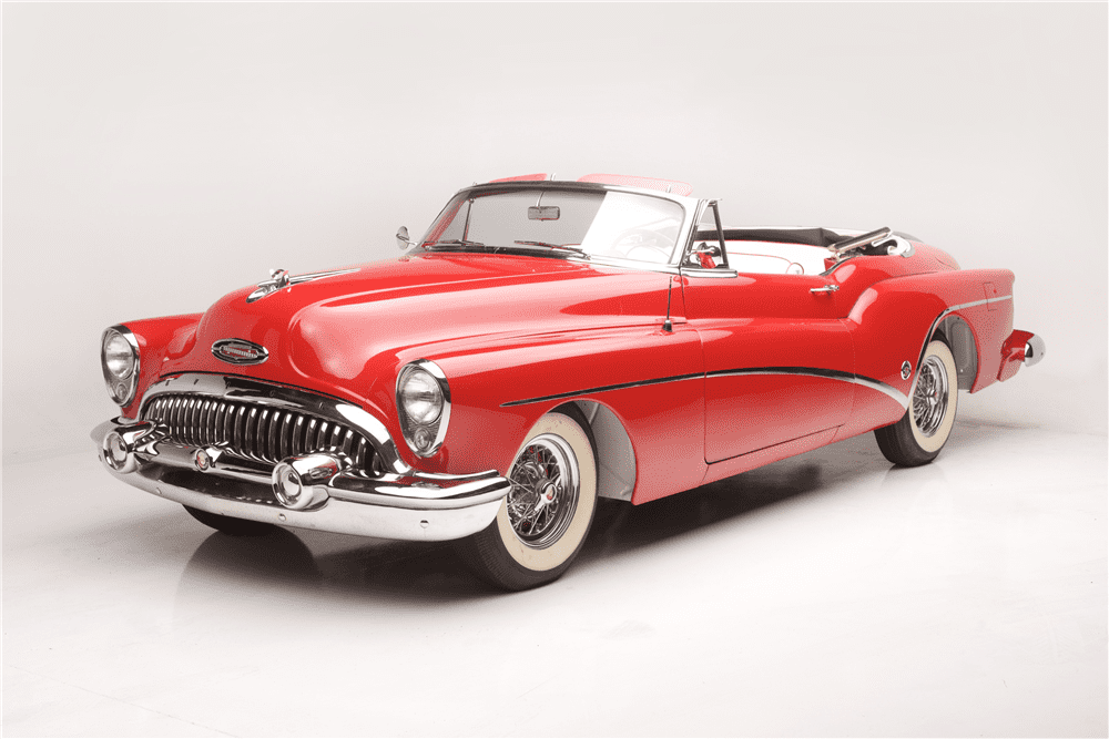 This 1953 Buick Skylark, a highlight of American car design, will be offered by Barrett-Jackson at its upcoming January auction in Scottsdale, Arizona. | Barrett-Jackson photos