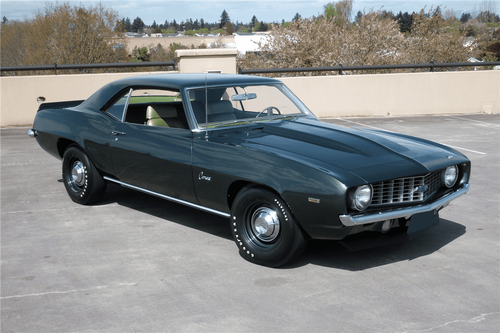 Bidders at the upcoming Barrett-Jackson auction in Scottsdale will have a chance to take this 1969 Chevrolet Camaro COPO home. | Barrett-Jackson photos