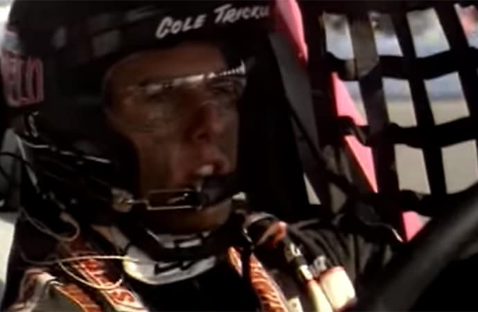 Tom Cruise stars at fiery racer Cole Trickle in Days of Thunder. | Paramount Pictures