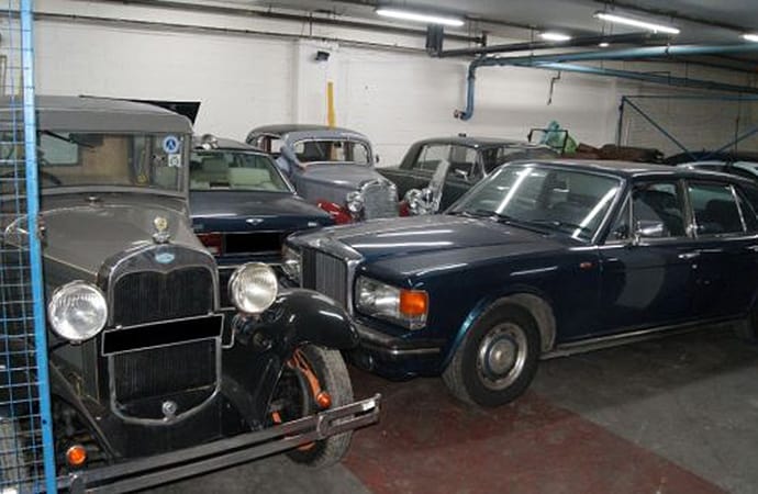 Irish officials have arrested four people in a classic car scam that included top marques such as Bentley, Rolls-Royce and Mercedes Benz. | An Garda Síochána photo