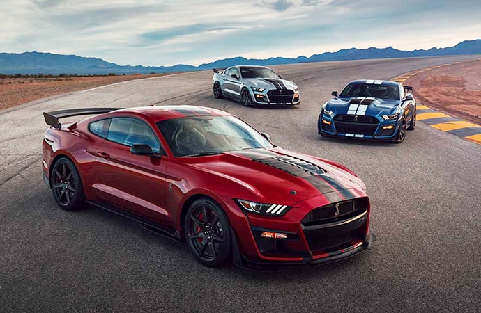 The snake is back: The 2020 Ford Mustang Shelby GT500 was unveiled on Monday. | Ford Motor Company photos