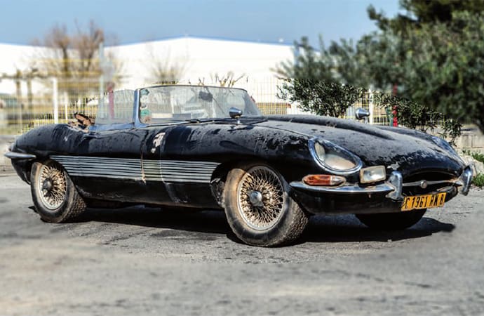 Barn-find Jaguar E-type was daily driver in Africa for 40 years