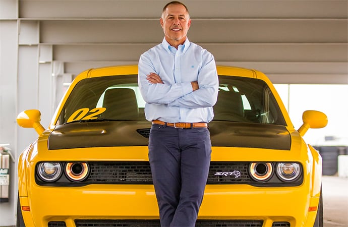 The Bob Bondurant School of High Performance Driving will soon be under new ownership and lead by new CEO Bruce Belser, pictured. | Bob Bondurant School of High Performance Driving photo