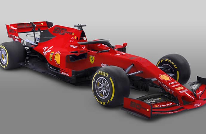 Ferrari's F1 car will wear a historic livery during this weekend's Australian Grand Prix. | Scuderia Ferrari photo