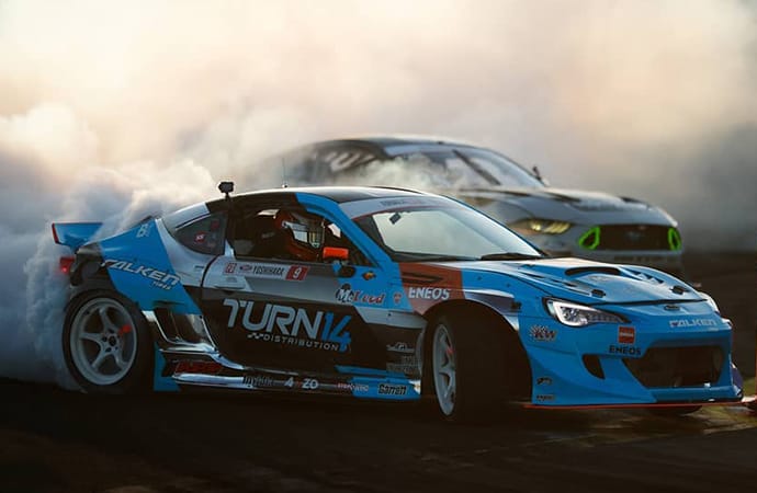 Drifting is a rising sport in the United States. So what in the heck is it? | Formula Drift photo/Larry Chen
