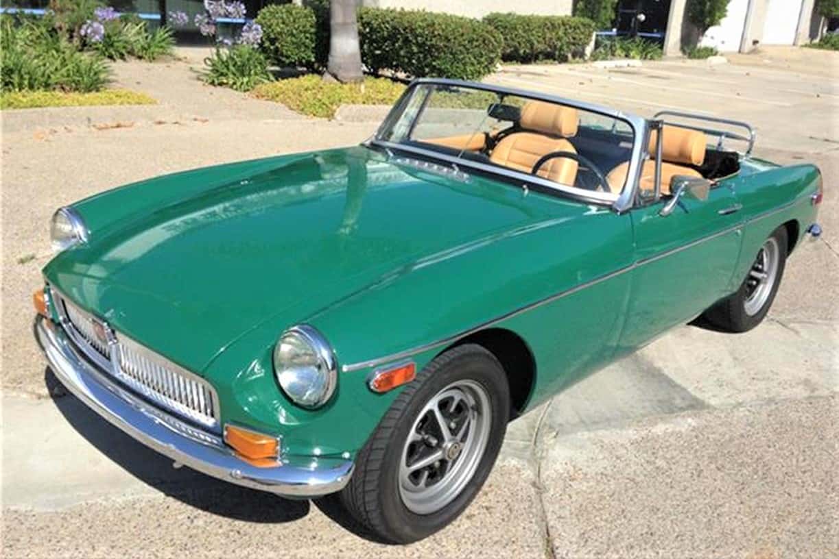 Underrated and affordable, 1973 MGB roadster sports car