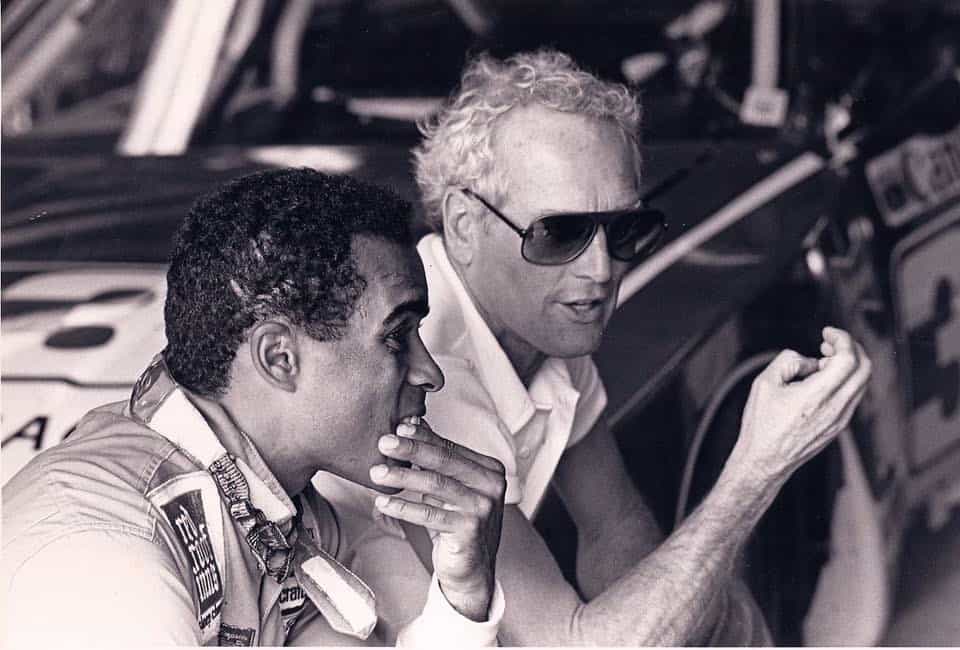 Willy T. Ribbs and actor-racer Paul Newman | www.officialwillytribbs.com ph...