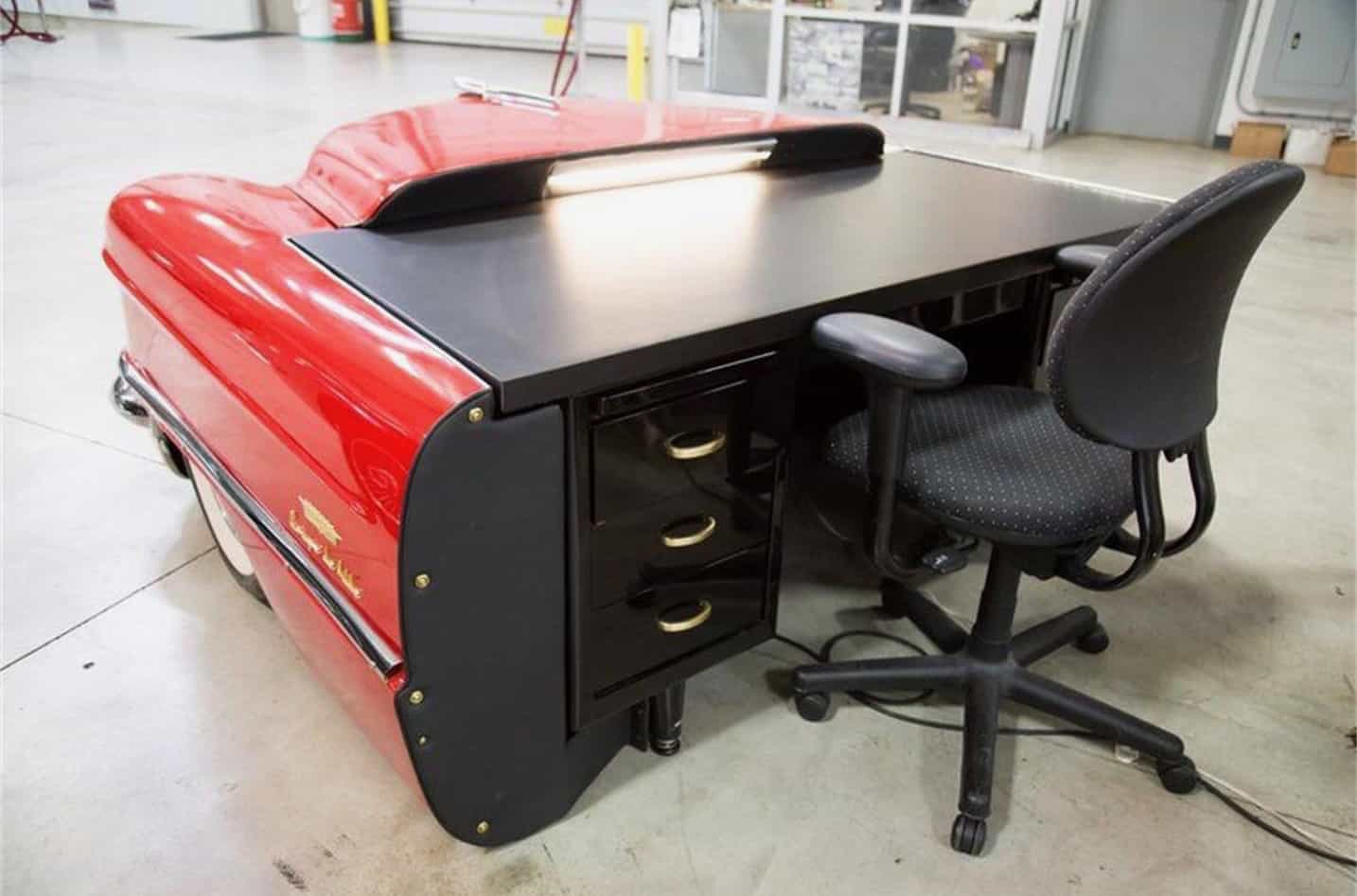 Cadillac desk, This Caddy is designed for office use, ClassicCars.com Journal