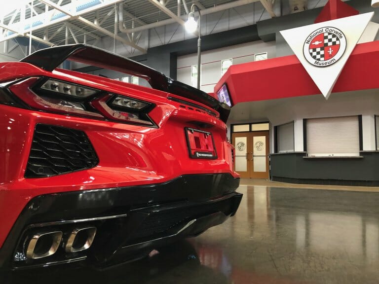 Give and take: One museum accepts historic car, another begins C8 deliveries