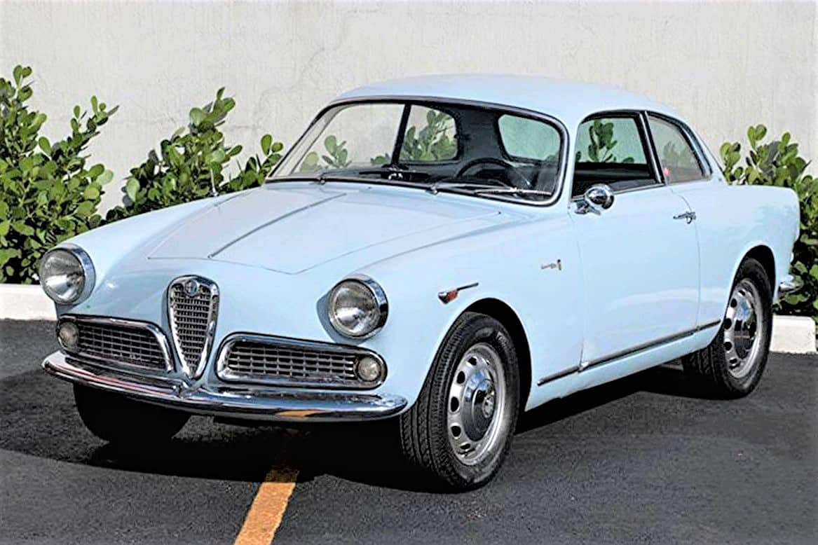 Pick Of The Day 1960 Alfa Romeo Sprint In Decent Driver Condition