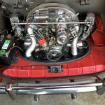 12) 71 Ghia engine with Dual 34 ICT Baby Weber Carbs #142a-Howard Koby photo