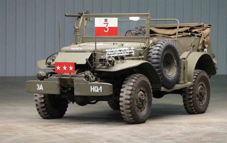 Patton command car on docket for WWII collector auction