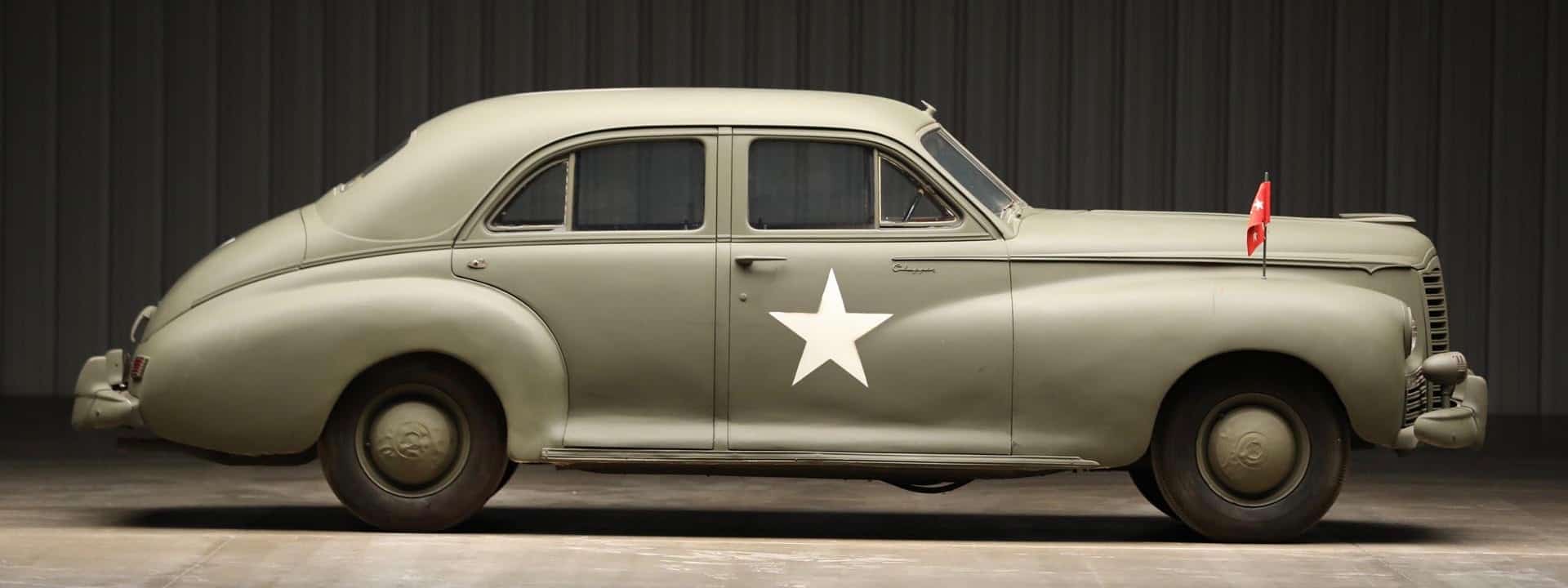 Patton command car, Patton command car on docket for WWII collector auction, ClassicCars.com Journal