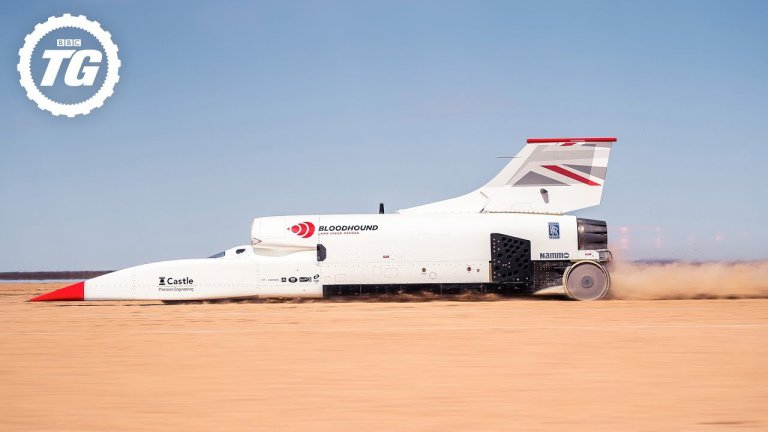 What it’s like to drive 628 mph in the Bloodhound land-speed-record car
