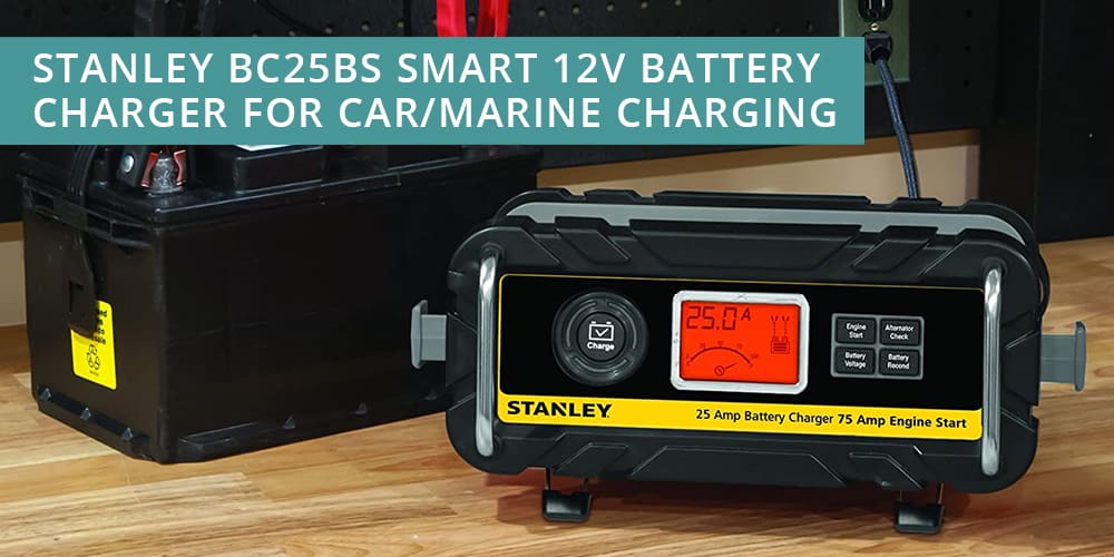 Stanley BC25BS Smart 12V Charger