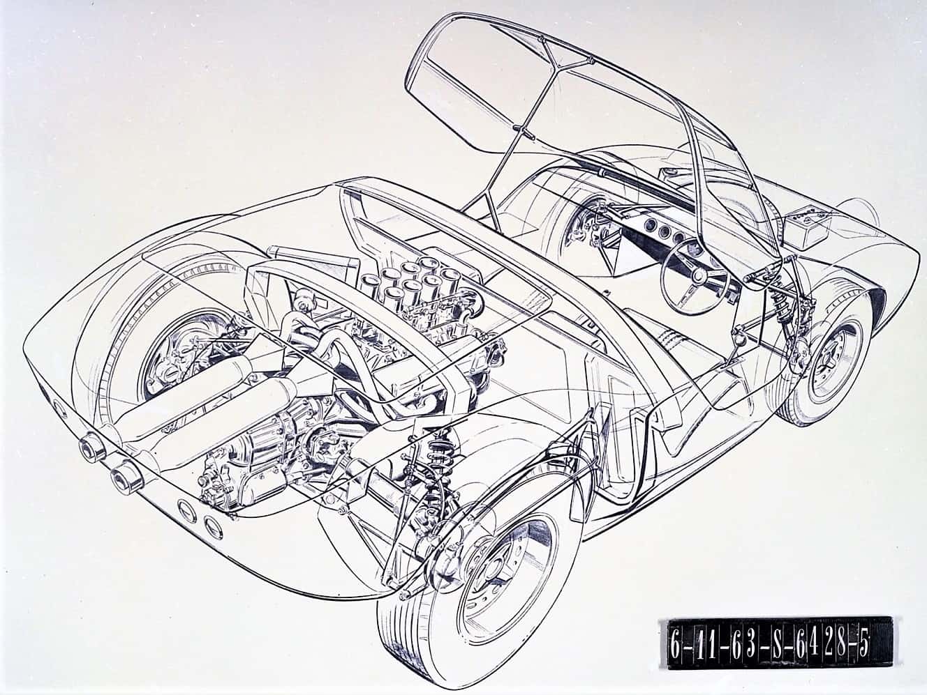 Gt40 Sketch  CarSplashART
