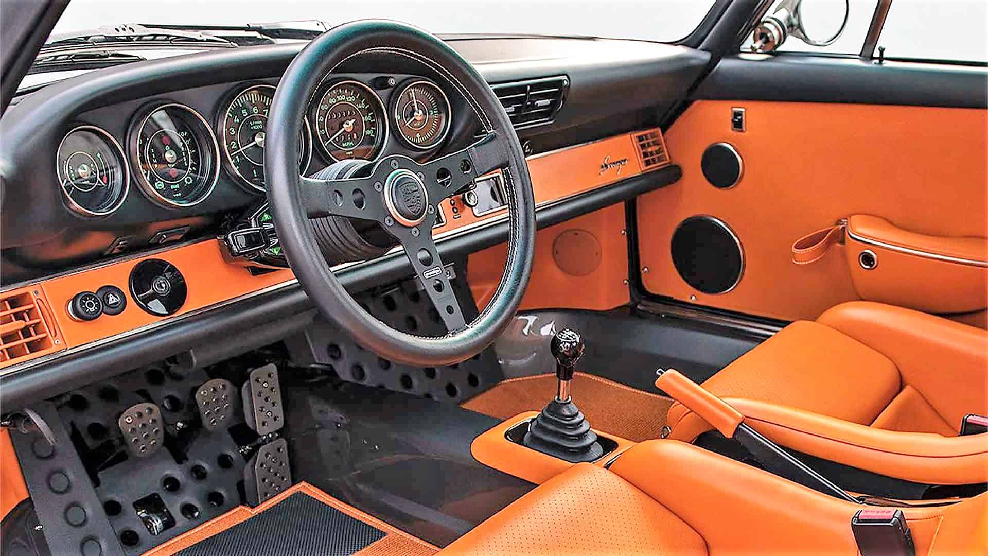Porsche 911 Reimagined by Singer - the Dynamics and Lightweighting Study  Interior Layout & Technology | Top Gear