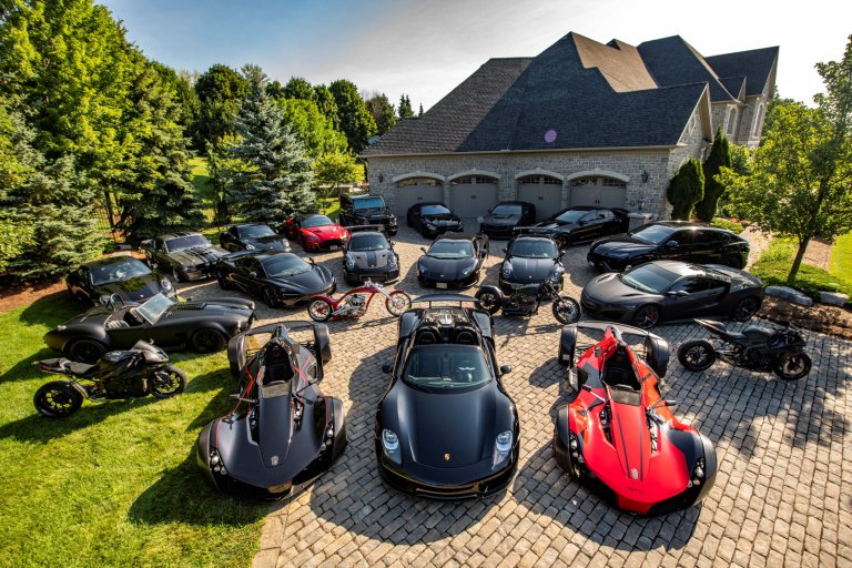 One of the largest collections photographed featuring two BAC Monos | Photography by Lucas Scarfone