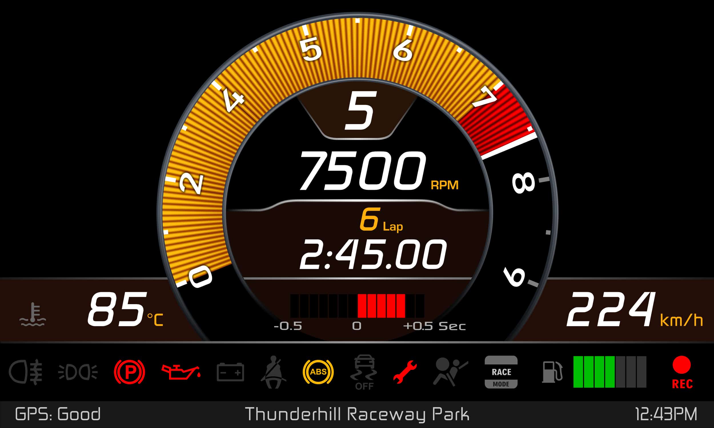 Digital dashboard, Lotus unveils plug-and-play track-day dashboard, ClassicCars.com Journal