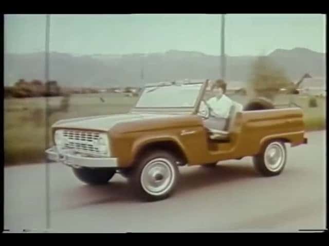 Video of the Day: Marketing debut of the 1966 Ford Bronco