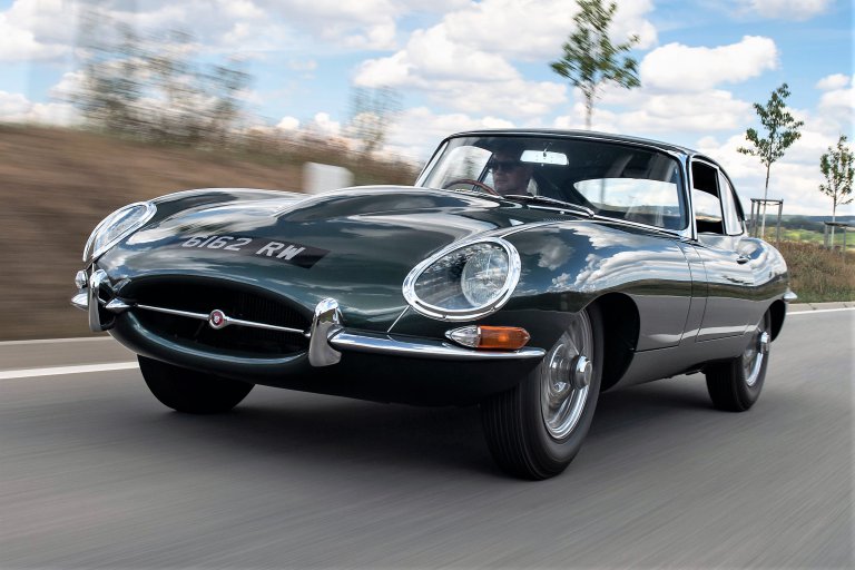 Historic 1961 Jaguar E-type readied for RM Sotheby’s auction in London